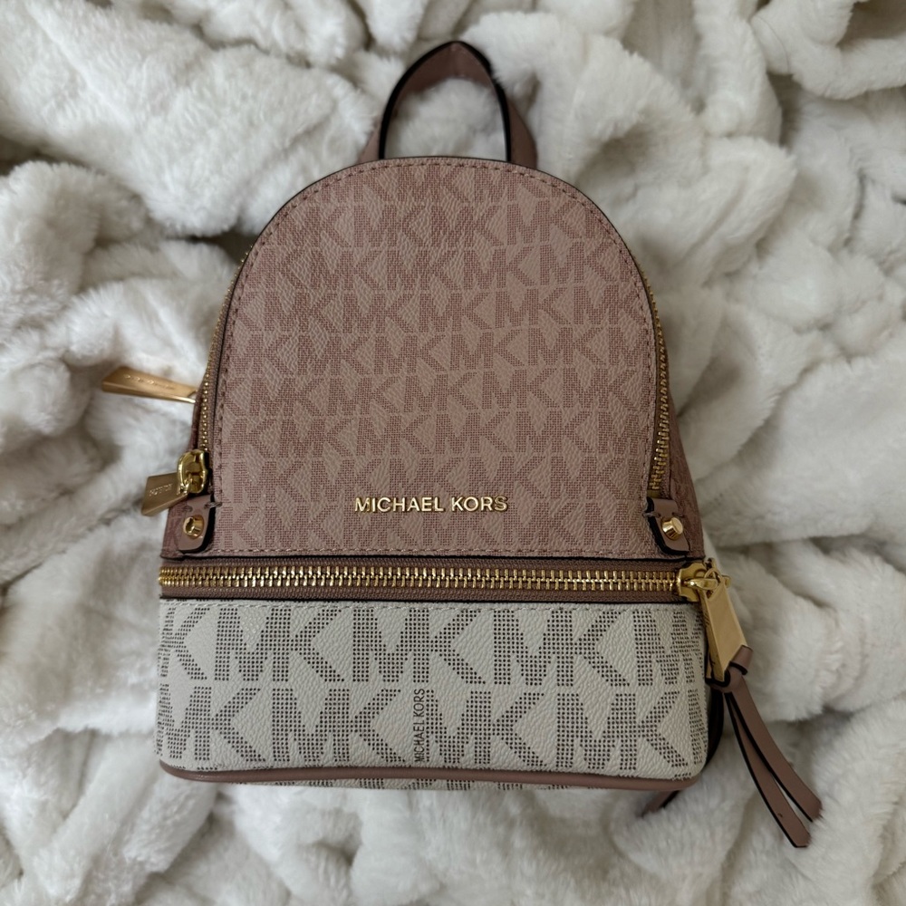 Michael Kors Mini Rhea Backpack NWOT